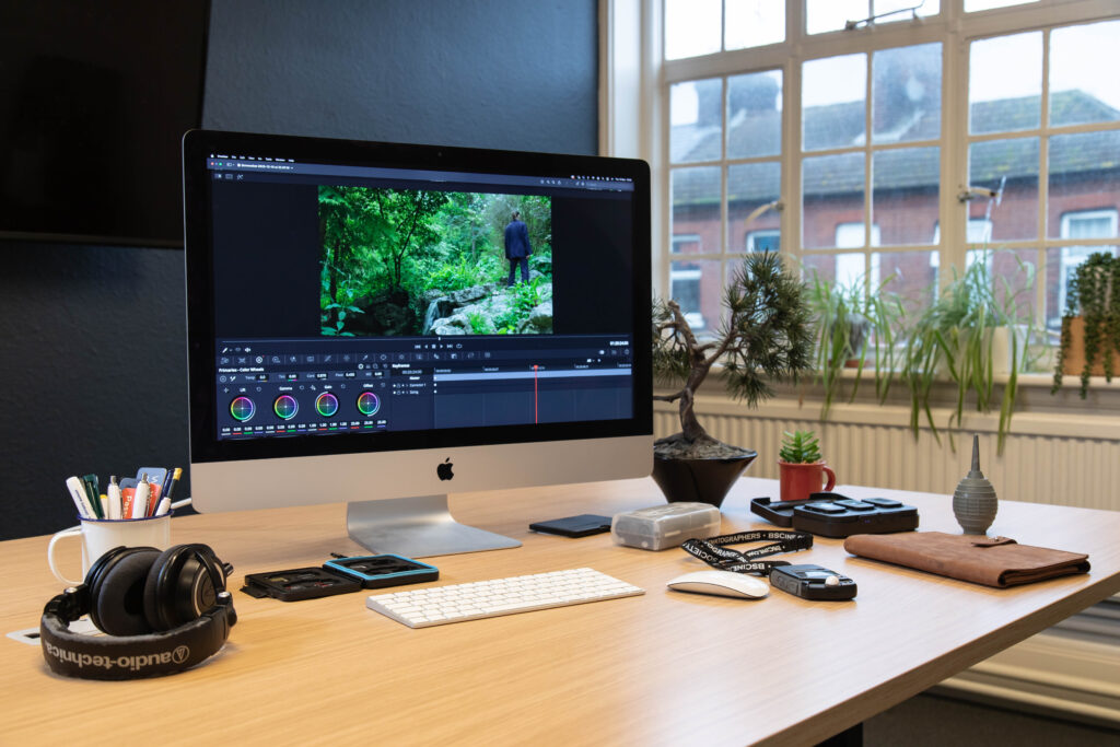 Editing Video - process behind video production